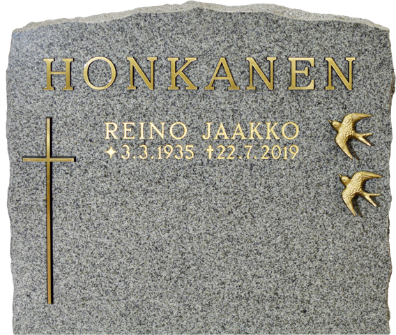 Hautakivi Honkanen - Kurun harmaa image